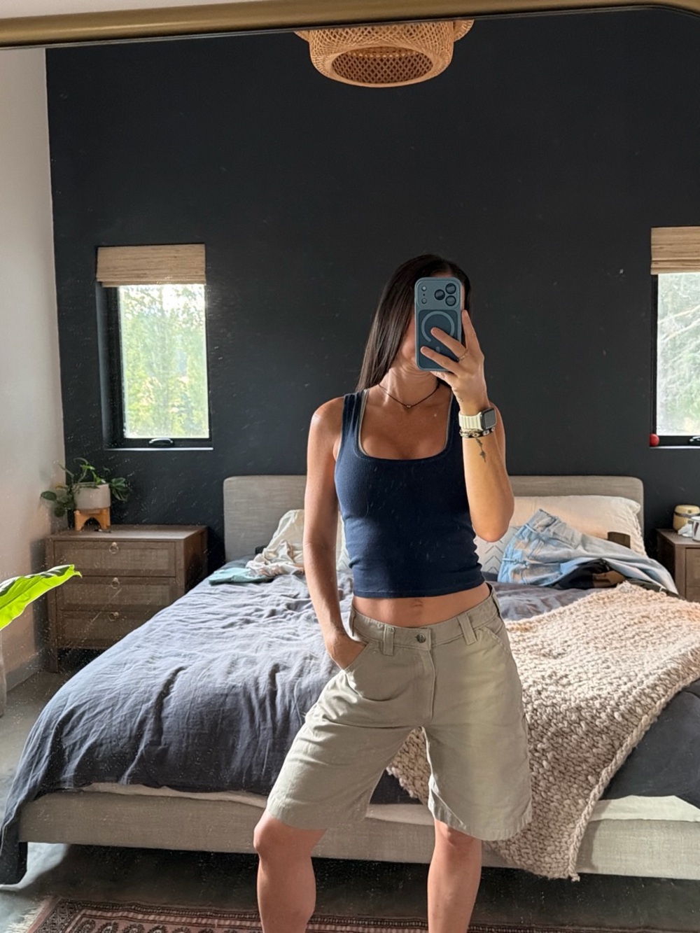 Carhartt tan jorts